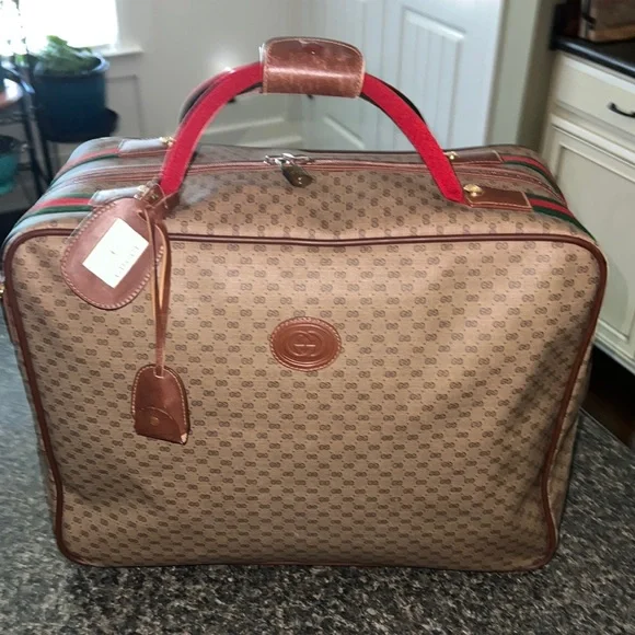 FLASH SALE🔥🔥🔥AUTHENTIC RARE💗 PRISTINE🔥🔥GUCCI CARRY ON/WEEKENDER💗W/COA💗💗💗 - Picture 5 of 17